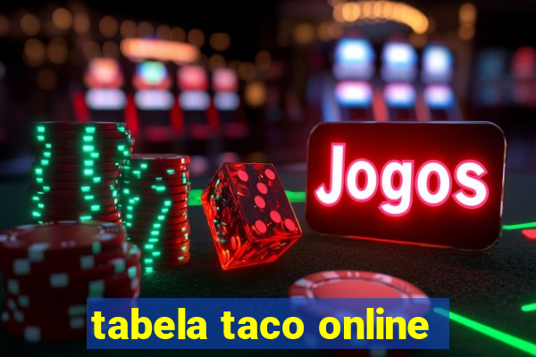 tabela taco online